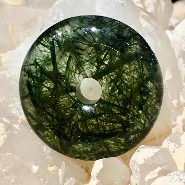 Green Rutilated Quartz 1