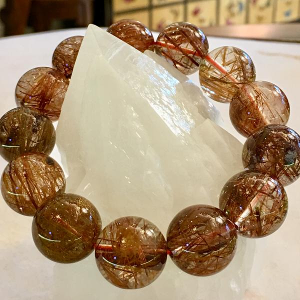 銅髮晶&銅鈦 Copper Rutilated Quartz