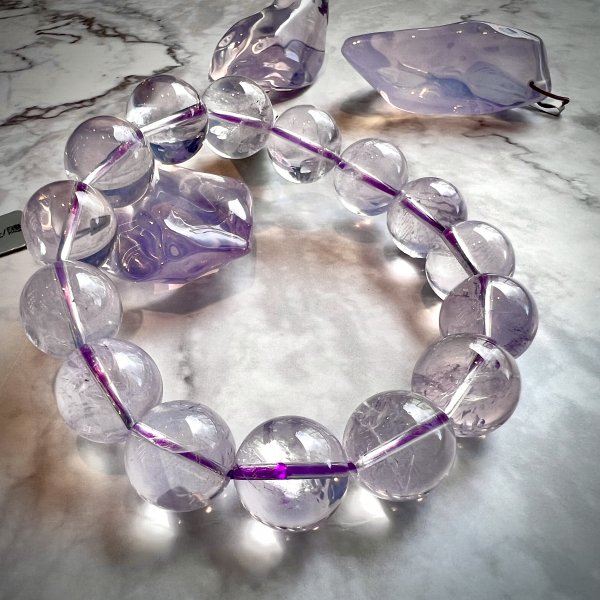 紫玉晶 Lavender Milky Amethyst